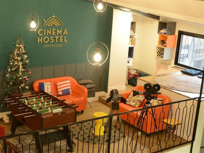 Cinema Hostel Jerusalem Exteriör bild